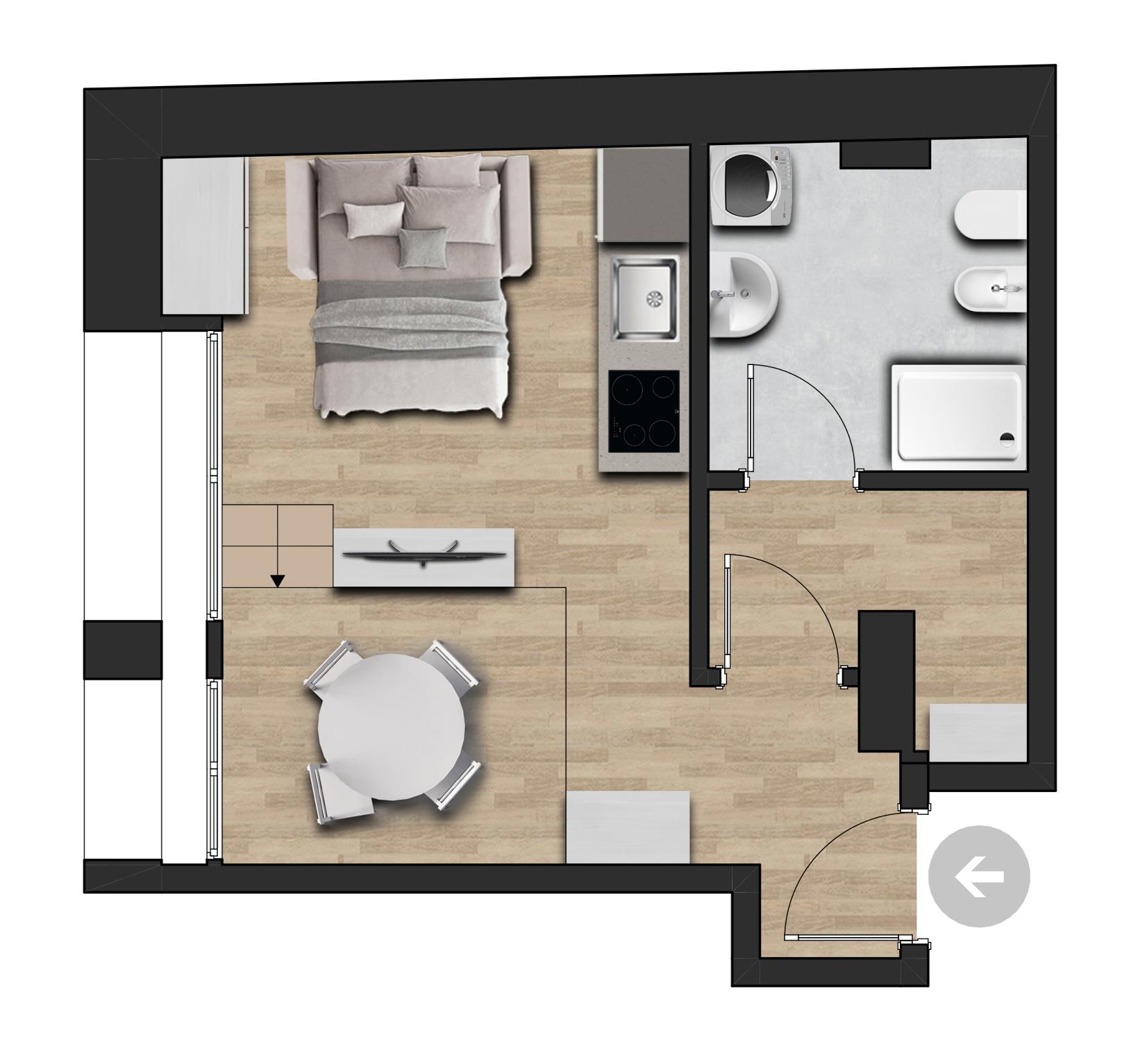 Planimetria Appartamento 3