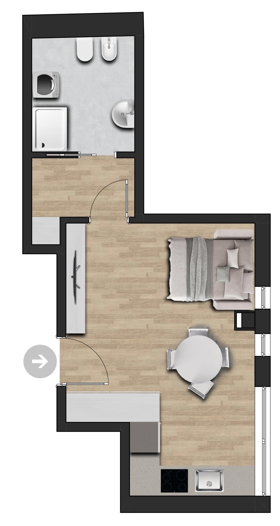 Planimetria Appartamento 2